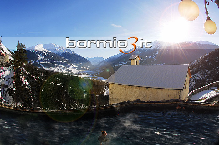 I Bagni Vecchi di Bormio e il Monte Vallecetta