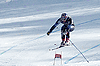 Immagine di Bode Miller in volo sulla Pista Stelvio