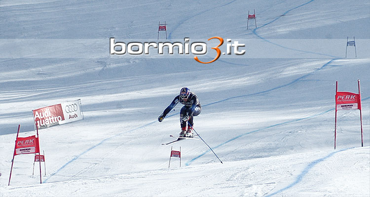 Bode Miller in volo sulla Pista Stelvio