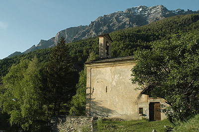 Fotografia della Chiesa del Sassello di Bormio