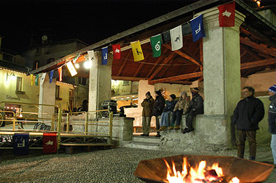 Fotografia del Kuerc, uno dei simboli di Bormio