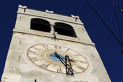 La Torre delle Ore o Bajona, simbolo di Bormio