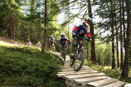 Percorso in Mountain Bike