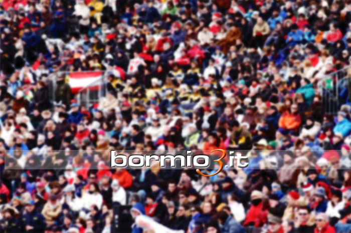 Pubblico allo Ski Stadium di Bormio