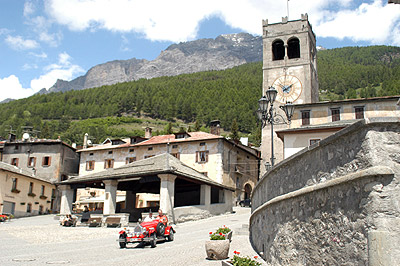 La Piazza del Kuerc o Cavour di Bormio