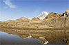 Fotografia del Gran Zebru' visto dalla Val Cedecc