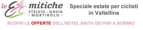 Salite allo Stelvio, Gavia e Mortirolo