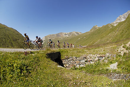 Atleti impegnati nella Re Stelvio