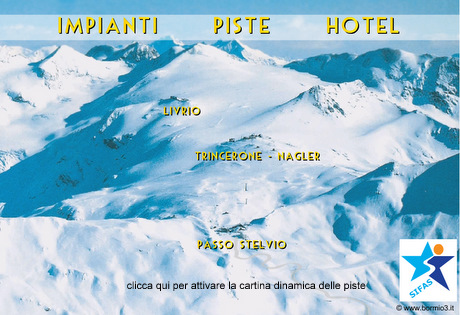 Le piste da sci dello Stelvio