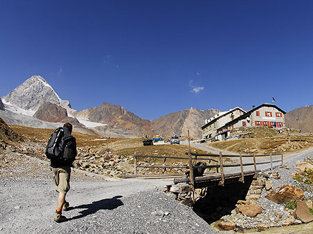 Il rifugio Pizzini in Val Cedec