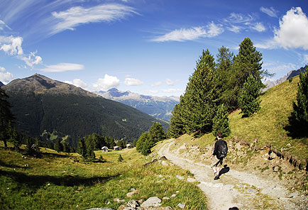 Panorama dal Passo Forcellino